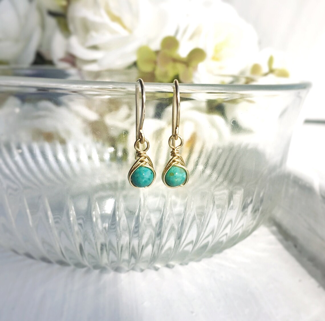 Turquoise Drop Earrings
