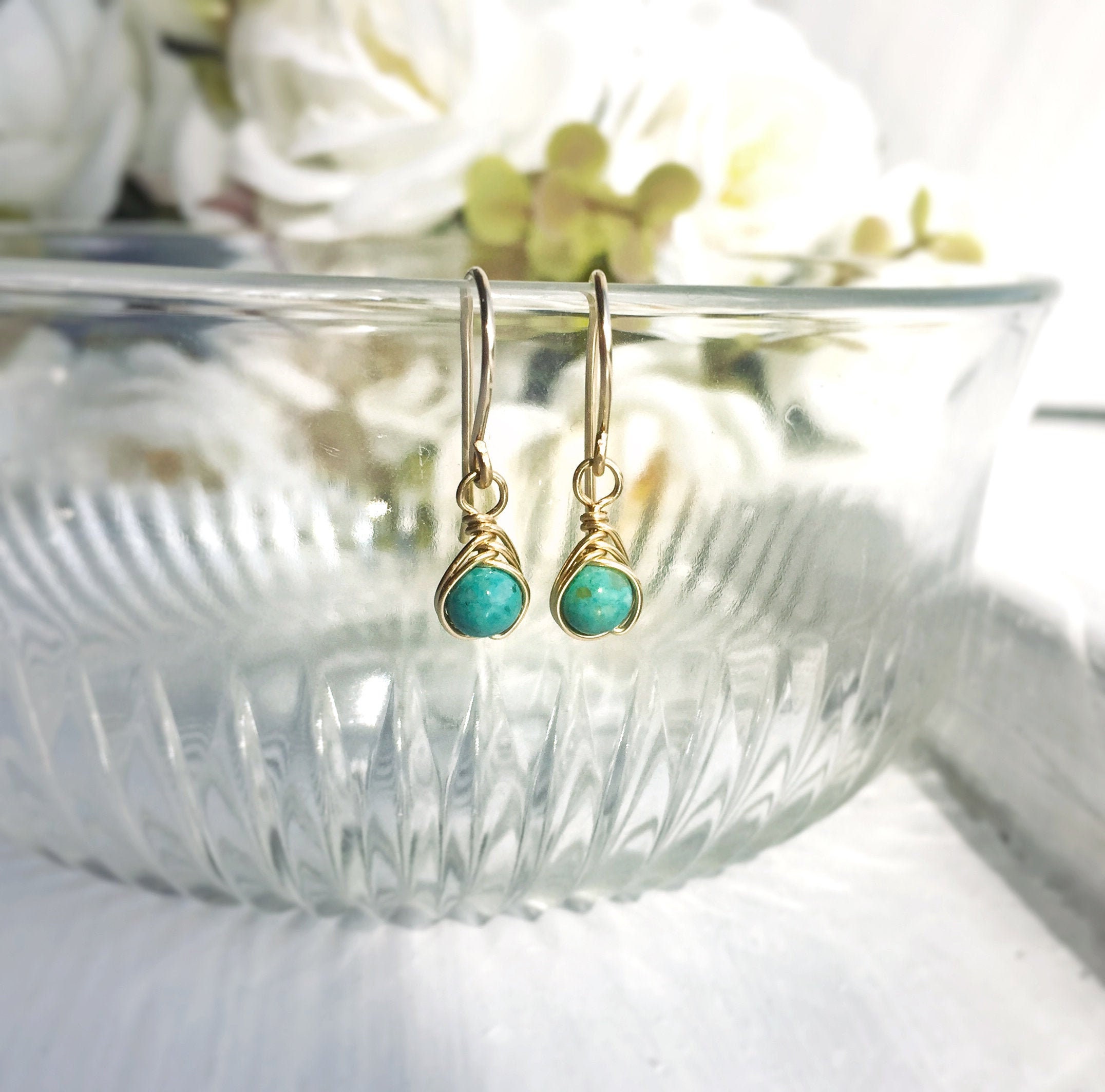 Turquoise Drop Earrings
