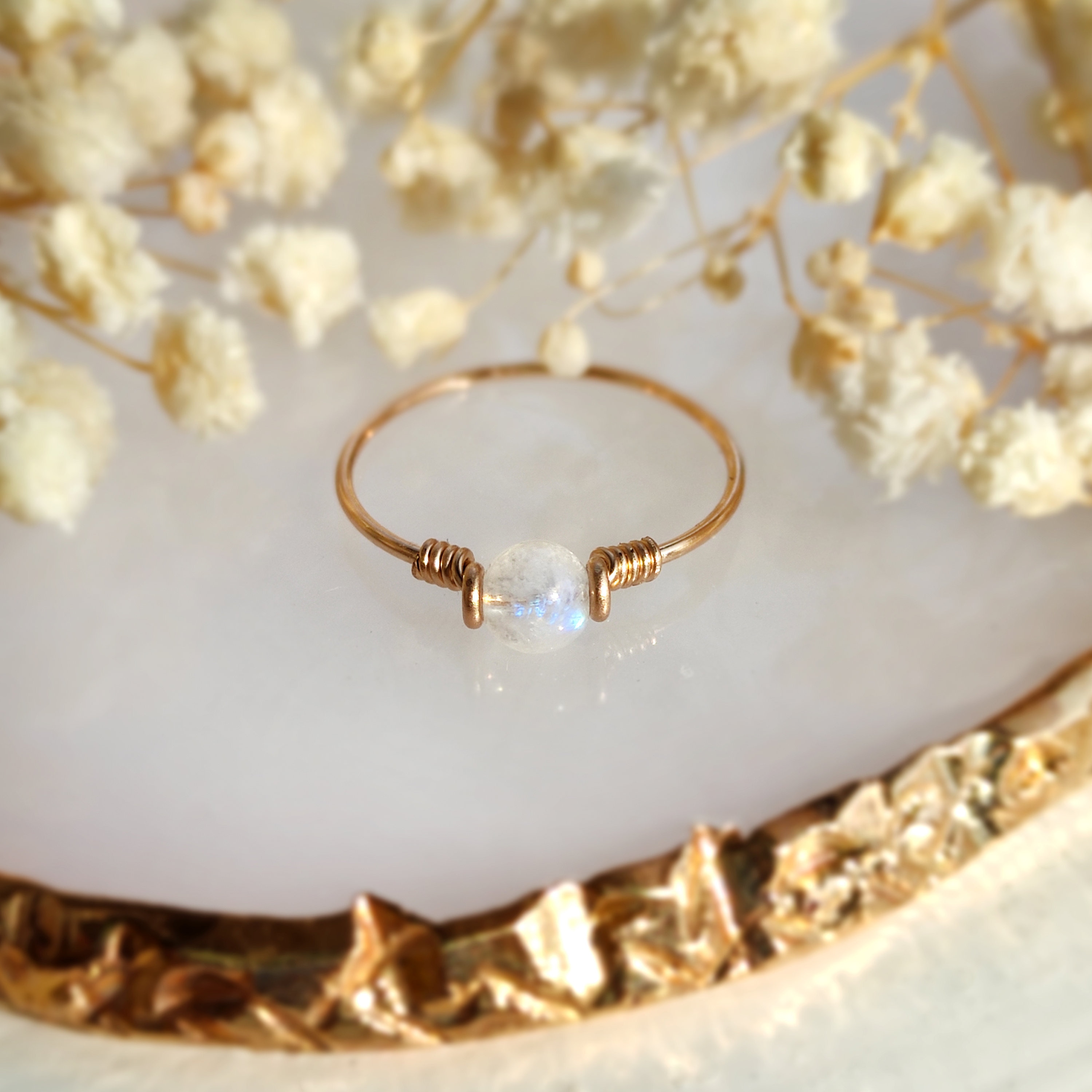 Moonstone Ring