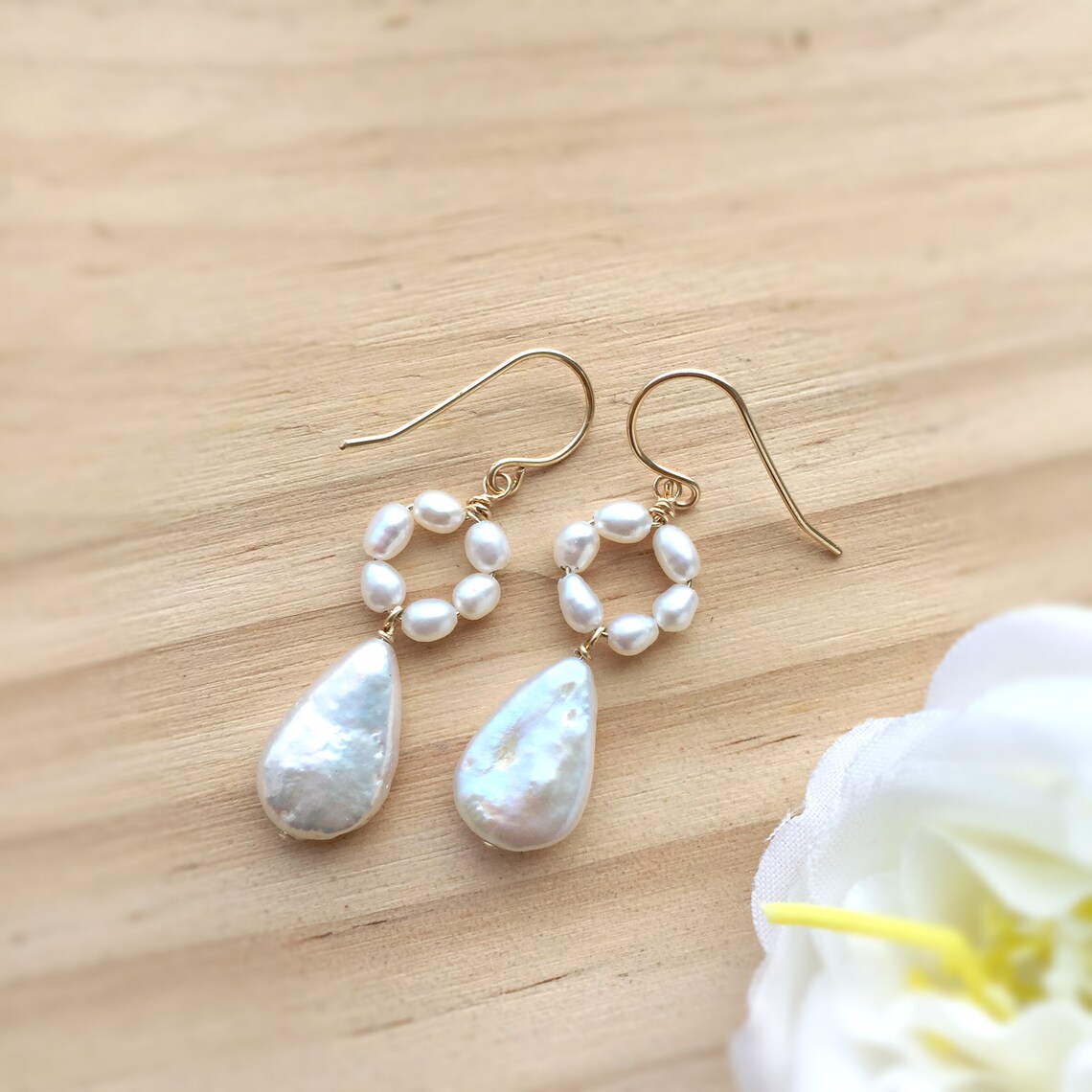 Pearl Drop Earrings