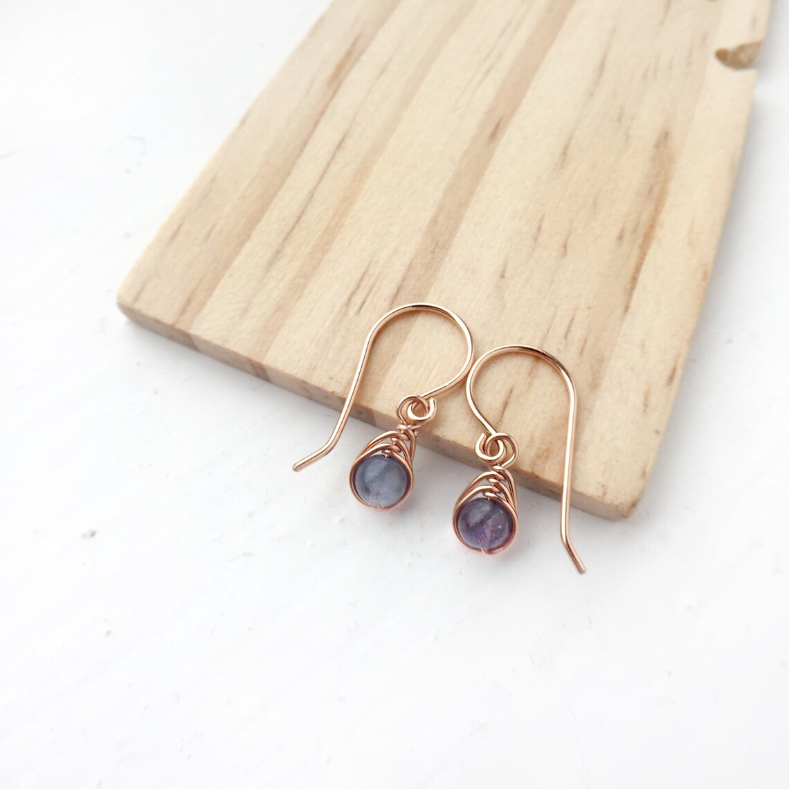 Tanzanite Dangle Earrings