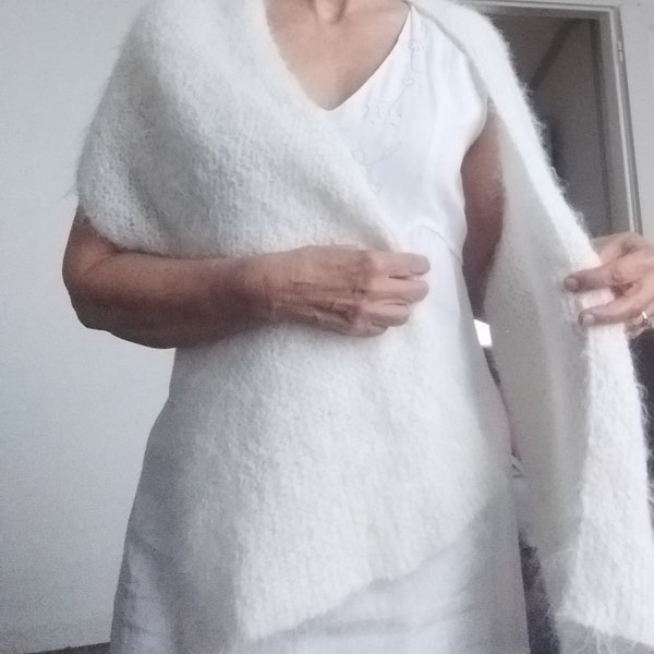 Etole blanche mohair