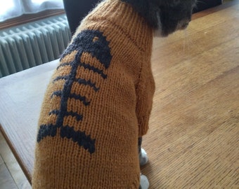 Pull pour chat sphynx ou petit chien