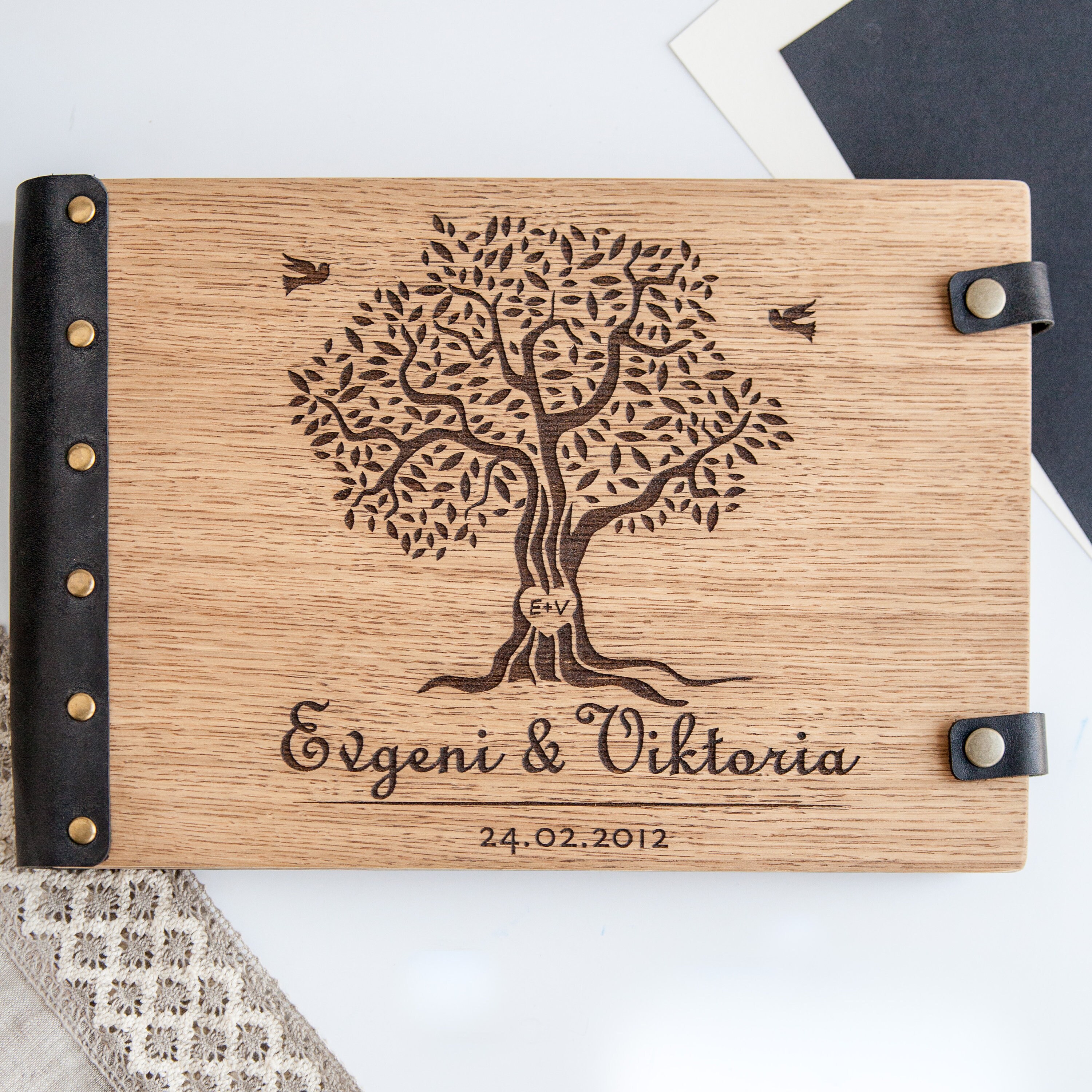 Wedding Gift for couples Personalized wedding wooden photo Etsy
