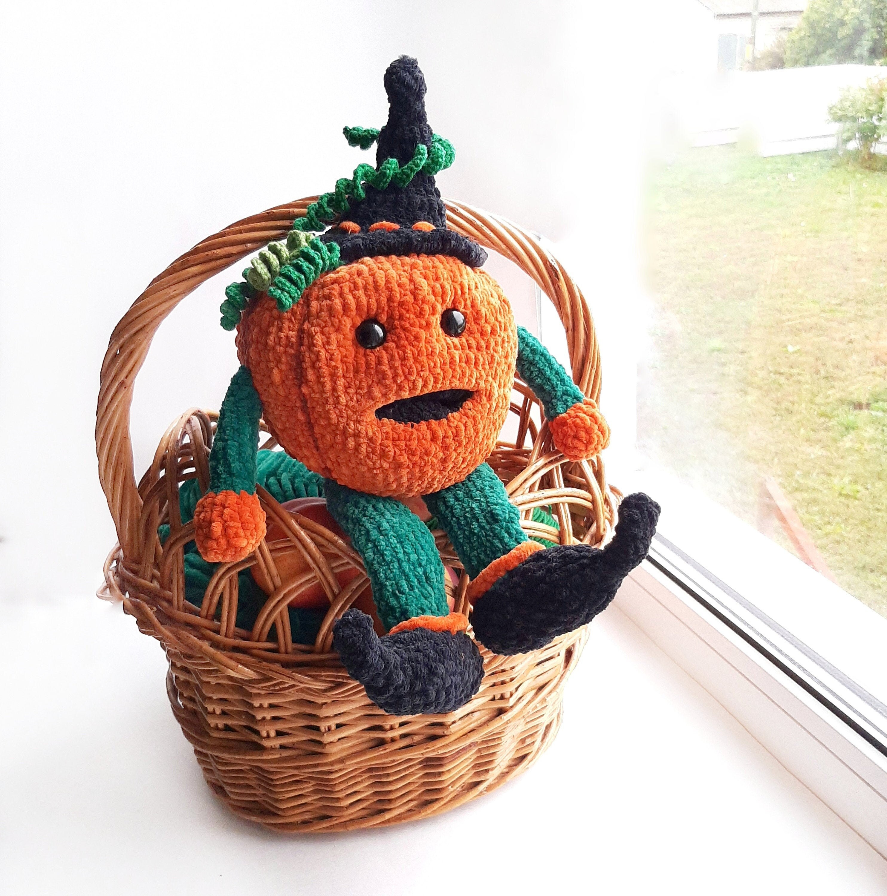 Amigurumi pumpkin PATTERN Pumpkin doll for Halloween crochet Etsy