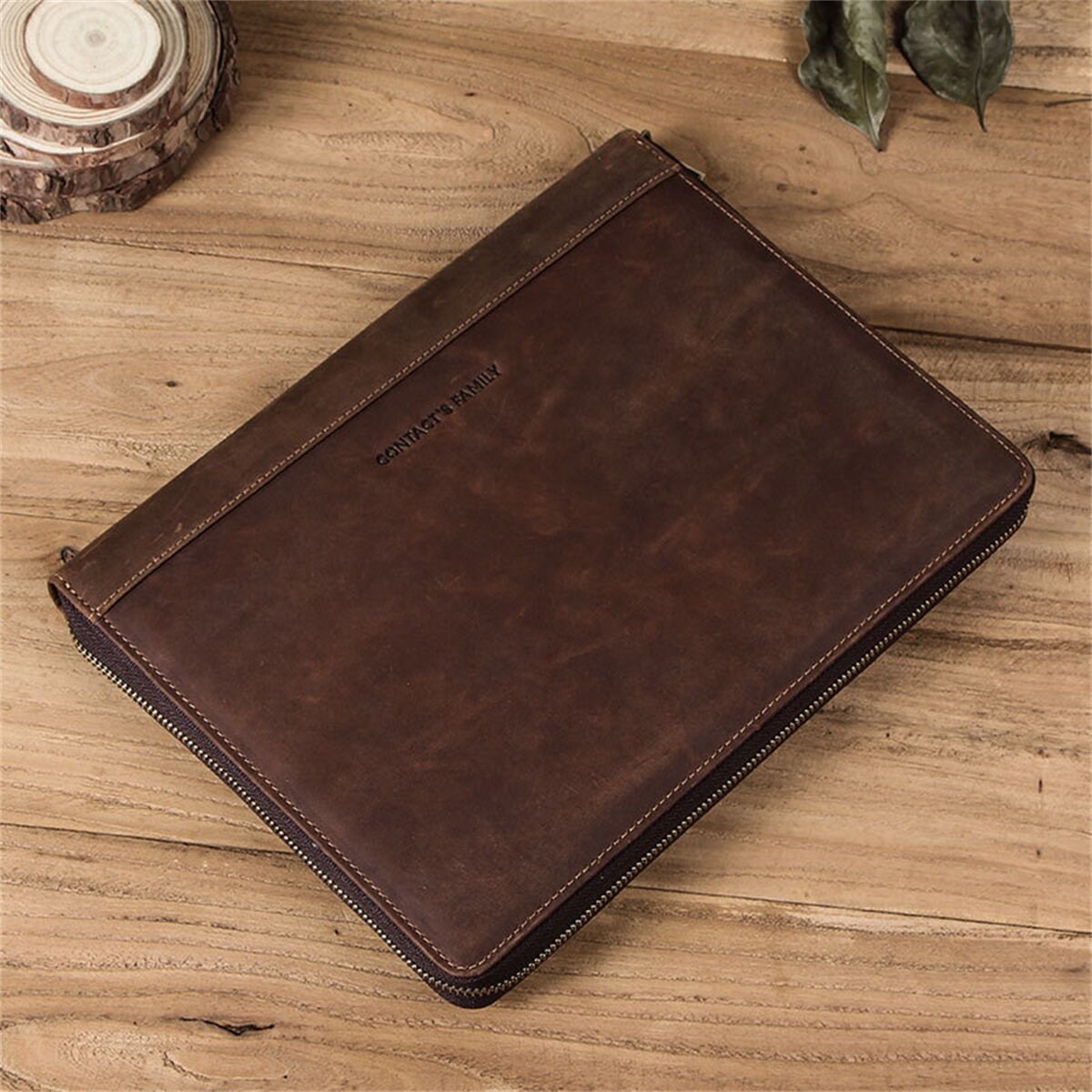 Genuine Leather Business Portfolio Case for Ipad Air3/4 10.5 Etsy