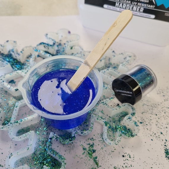 Blue Transparent Epoxy Resin Pigment Tint | UK Made | Highly Concentrated Colour for Resin | Essential Resin Craft Supplies