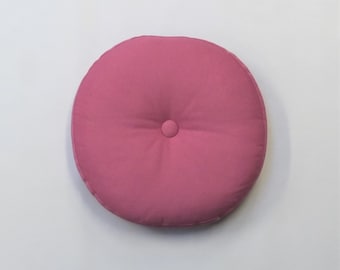 BON-BON 36 cm pink round cushion