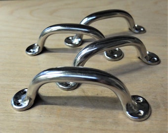 4 asas de cajón, sin tornillos