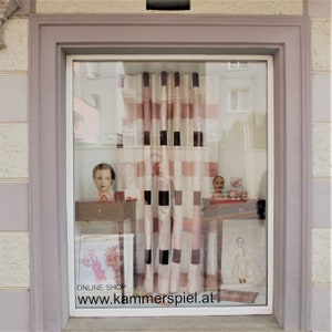 Patchwork curtain made from new high quality fabrics