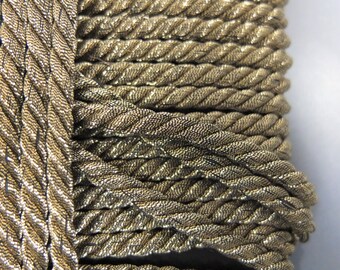 Gold cord diameter 5 mm