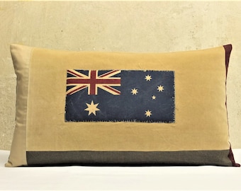 Australia Almohada, Terciopelo de Algodón,