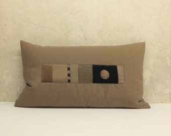 Cuscino patchwork di alta qualità, unico nel suo genere