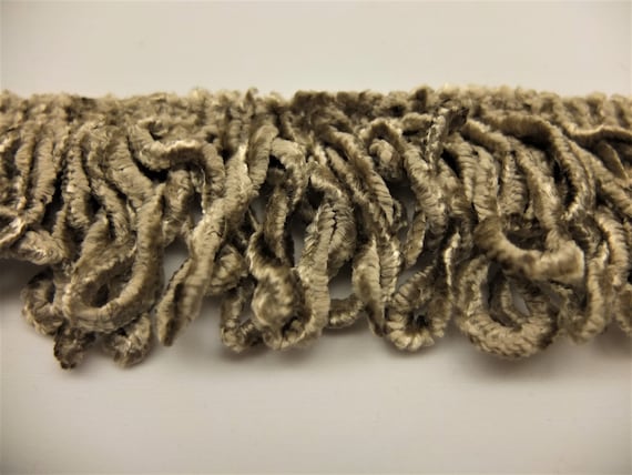 Chenille Samt Borte in 4 verschiedenen Farben