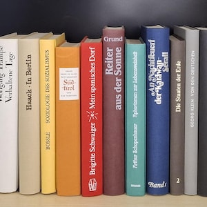 Bücher zur Dekoration - Regal | Schaufenster | Kulissen | Bücherwand | nach Farbe - Wähle Deine Wunschfarbe und Länge selbst aus