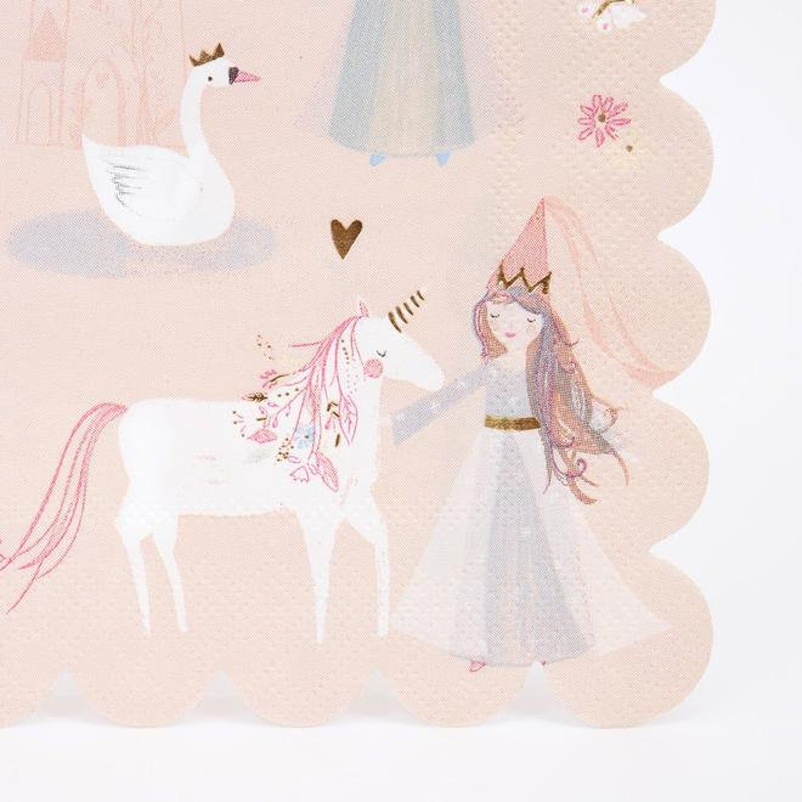 meri-meri-princess-unicorn-birthday-party-paper-napkins-x16-etsy
