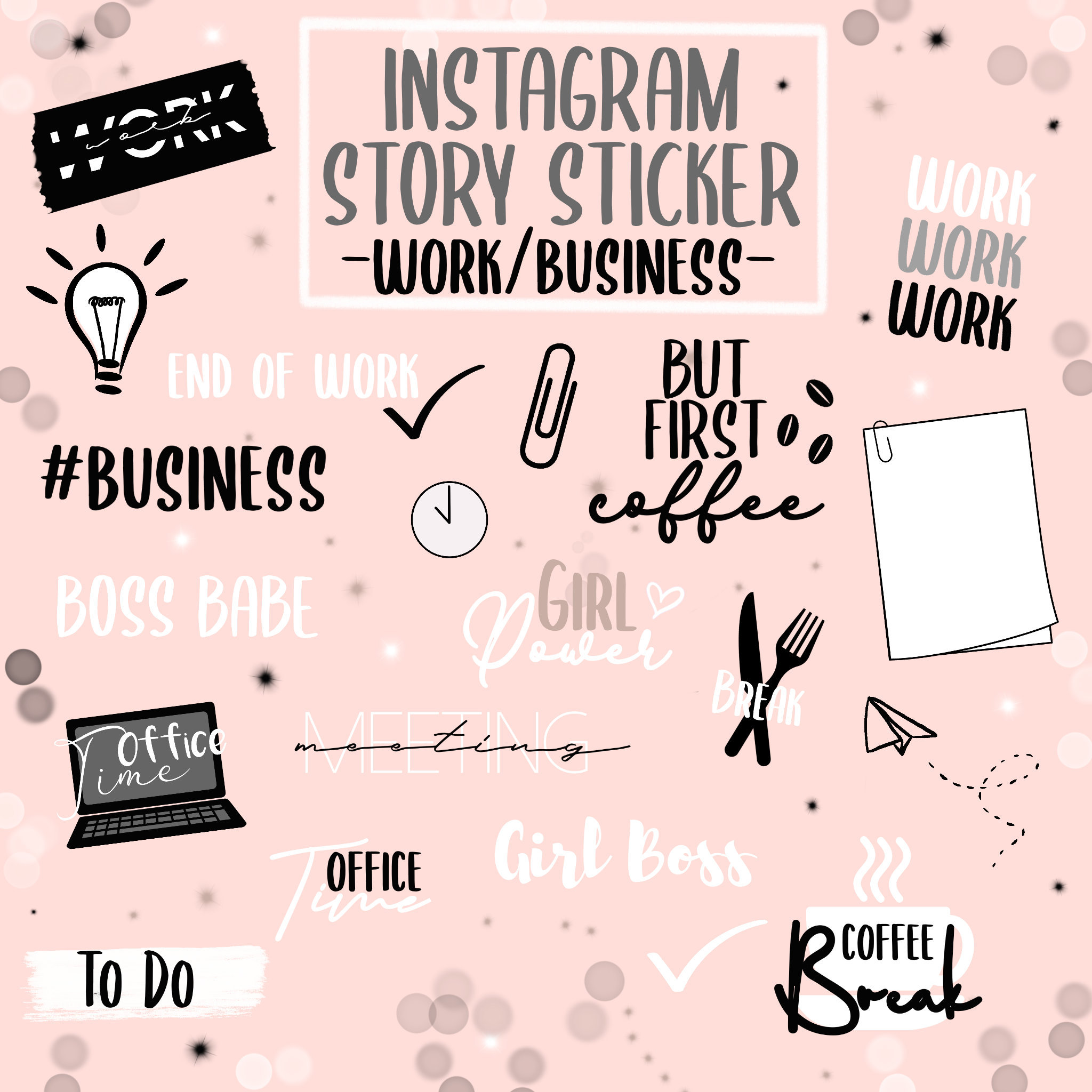 Instagram Sticker - Die Erfolgsbringer - Werbeagentur