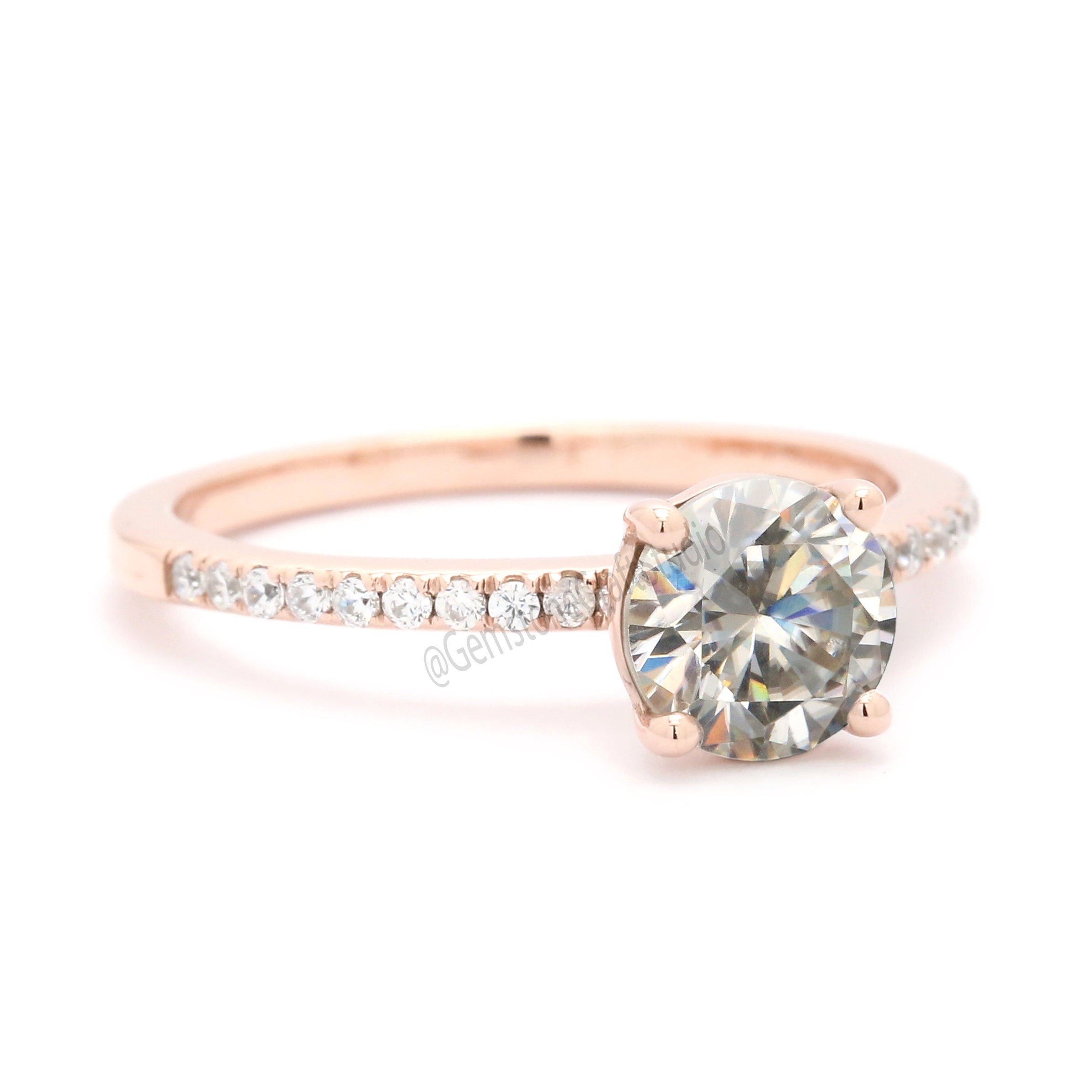 10/9/8/7/6 MM SizeMoissanite Diamond Ring Engagement Ring | Etsy