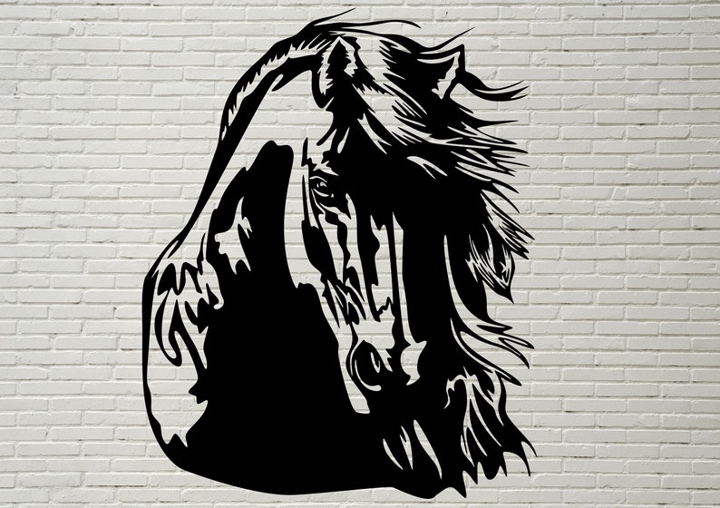 Download Horse Svg Cut File Horse Head Svg Silhouettes Dxf Horse Svg Etsy 3D SVG Files Ideas | SVG, Paper Crafts, SVG File
