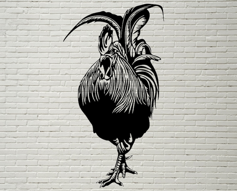 Download Cock SVG rooster chicken svg farm Animals Cut Files | Etsy
