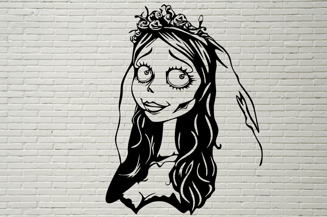 Corpse Bride SVG, Halloween Svg, Corpse Bride Cut File, Svg for Cricut ...