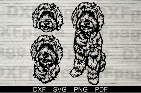 Labradoodle Phone Case Wallet - Black Labradoodle Phone Case Wallet - Black