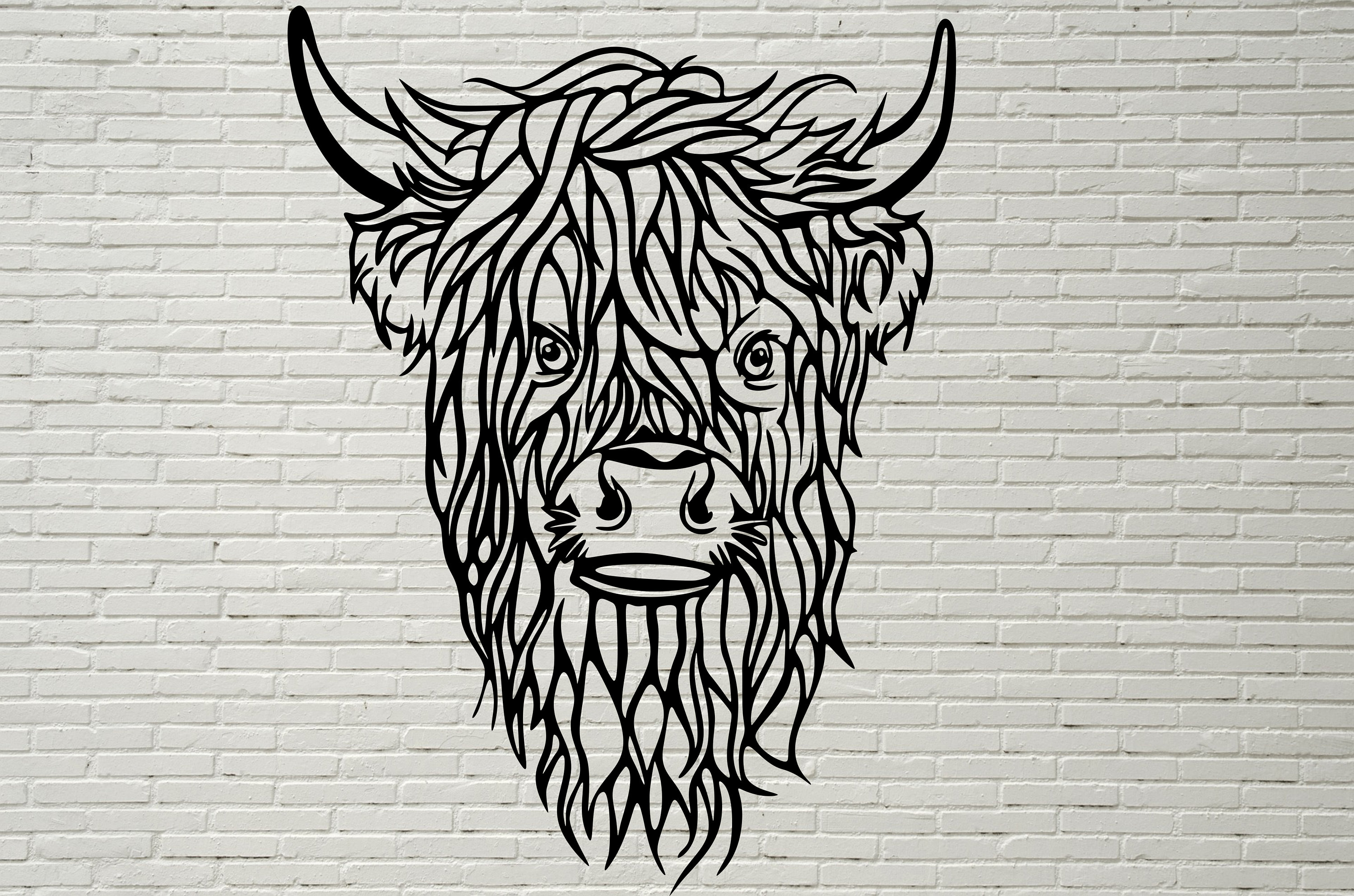 Free Free 293 Silhouette Highland Cow Svg Free SVG PNG EPS DXF File