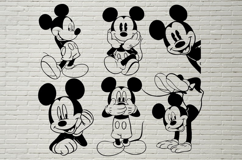 Download Plastic Canvas Sewing Fiber Mickey Svg Cut File Disney Svg Mickey Dxf File Mickey Mouse Svg Vinyl Mickey Silhouette Shirt Decorations Mickey Mouse Svg For Cricut
