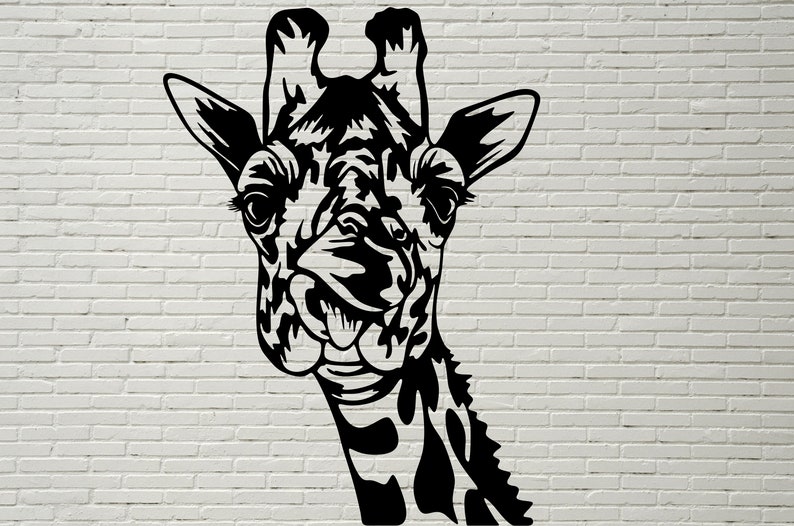 Download Funny Giraffe Svg Cut File Plasma cut laser Africa Wild | Etsy