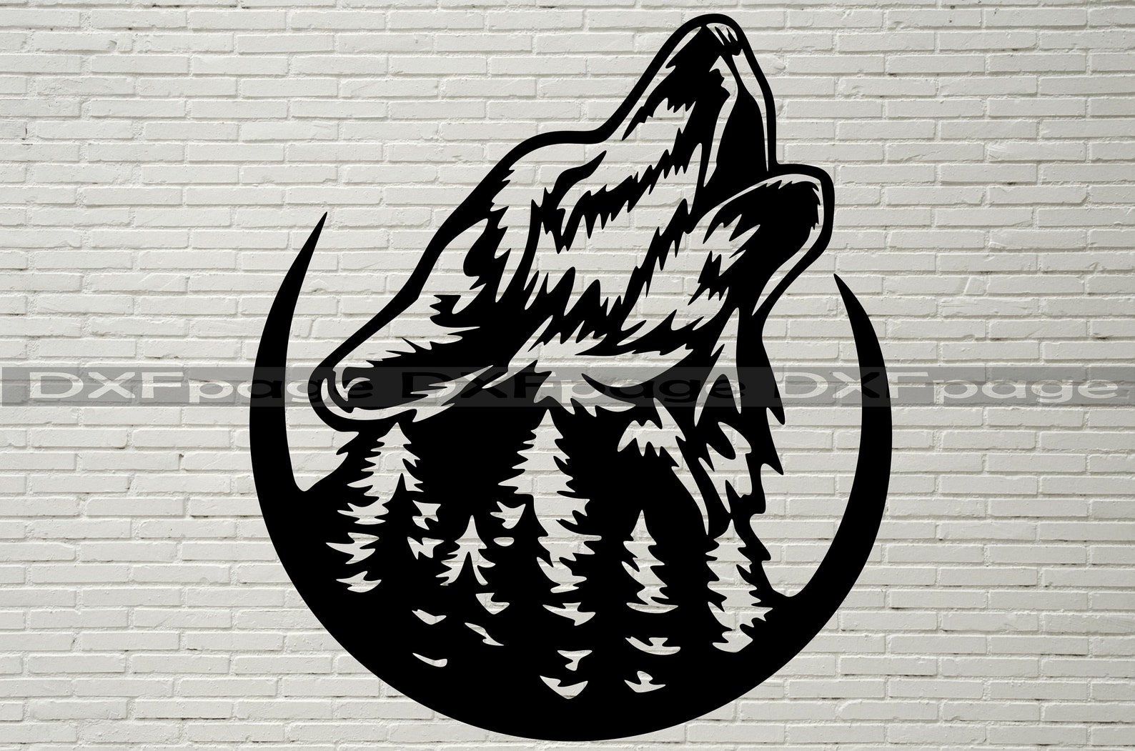 Wolf DXF Animals cut file for laser dxf for plasma Wolves | Etsy