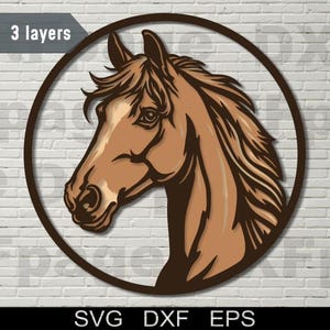 3D Hund, 3D Hund, 3D Hund, Tierportrait, DXF/3D SVG, Laserschnitt, Sperrholz, Sperrholz, Cnc, Bauernhof Cricut, Mandala, Natur Holz