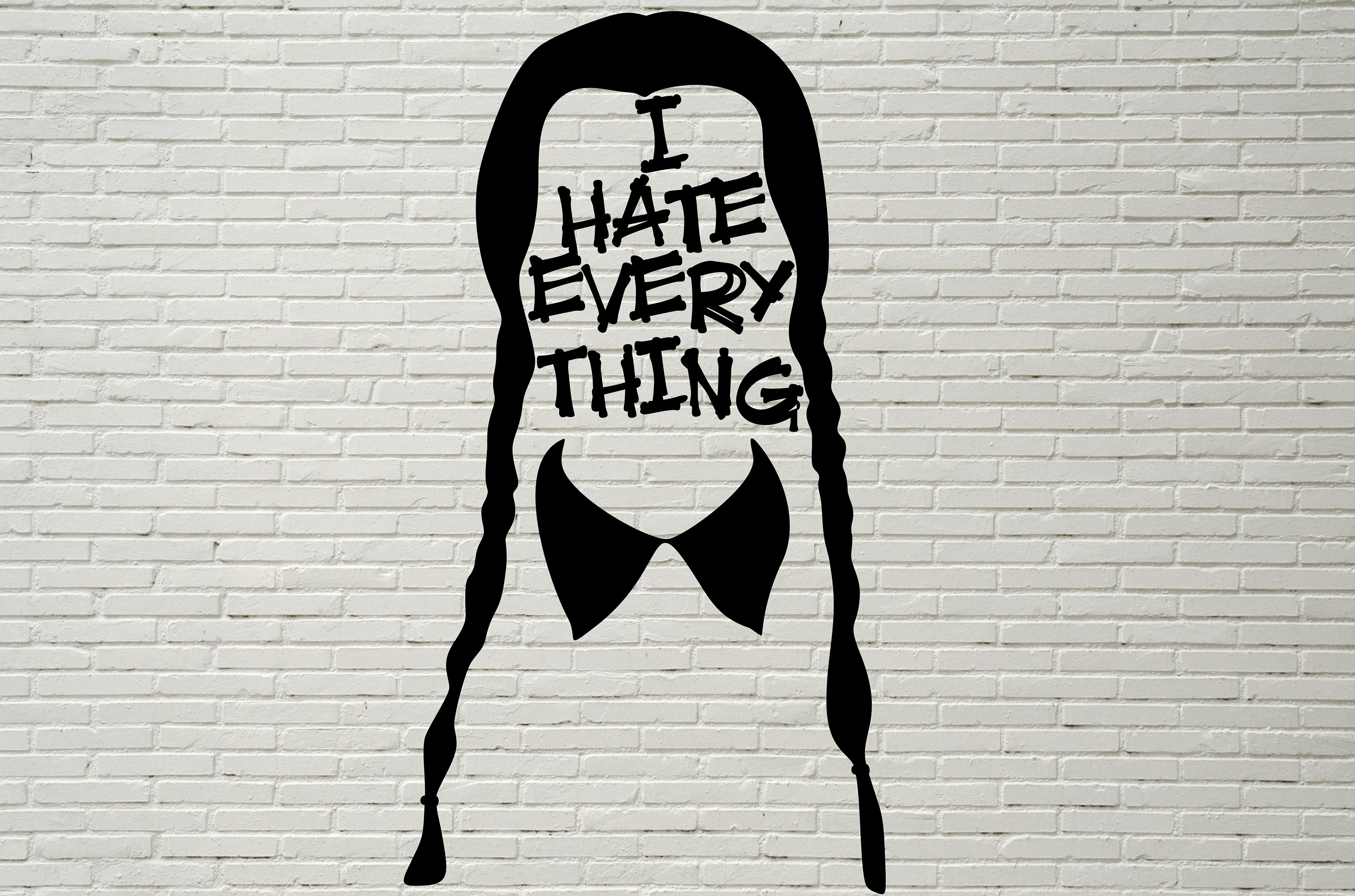 Download Wednesday SVG i hate everything svg adams family cut file ...