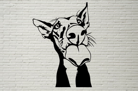 Download Silhouette svg Italian Greyhound SVG dxf dog SVG Dog Cut ...
