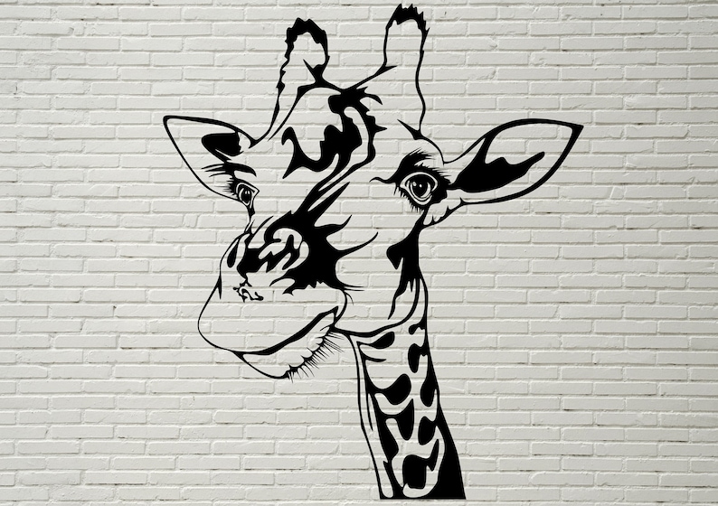 Download Giraffe Svg Cut File Safari Animal svg Africa Wild Life | Etsy