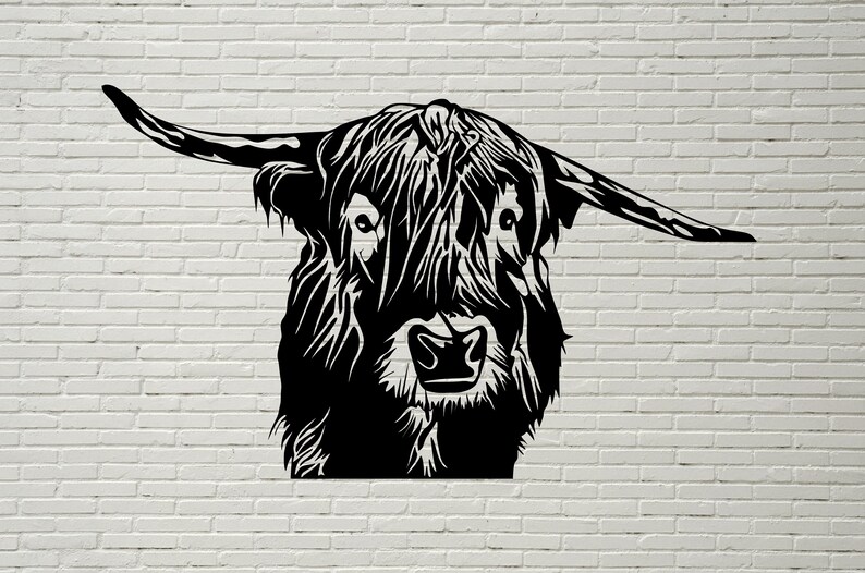 Download Bull svg Highland Cow SVG western svg filesCut Files Bull ...