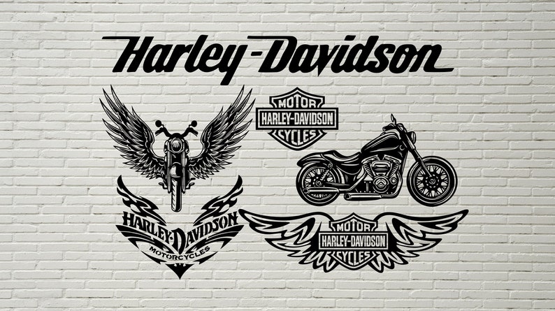 Download Motorcycle Svg T Shirt Design Harley Davidson Logo Harley Davidson Svg Bundle Harley Davidson Clipart Silhouettes Dxf Svg For Cricut Visual Arts Craft Supplies Tools