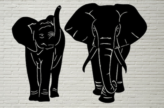 Free Free Elephant Silhouette Svg 558 SVG PNG EPS DXF File