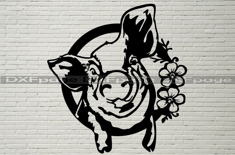 Download PIG DXF pig head svg farm animal svg Silhouettes dxf file ... Download PIG DXF pig head svg farm animal svg Silhouettes dxf file ...