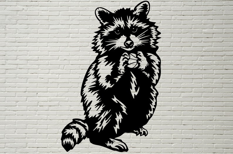 Download Raccoon Svg Cut File funny Animal svg Silhouettes dxf file ...