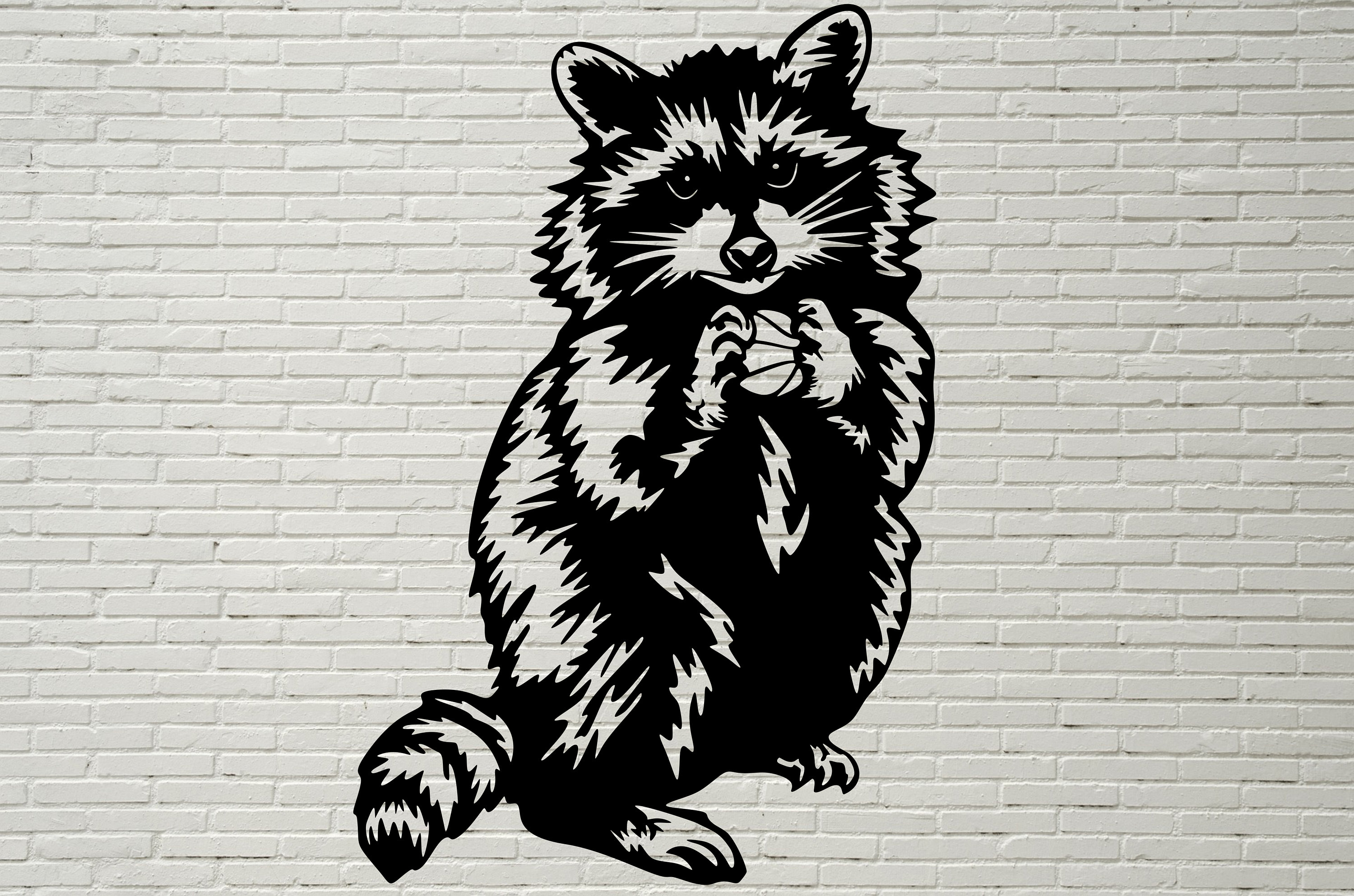 Download Raccoon Svg Cut File funny Animal svg Silhouettes dxf file ...