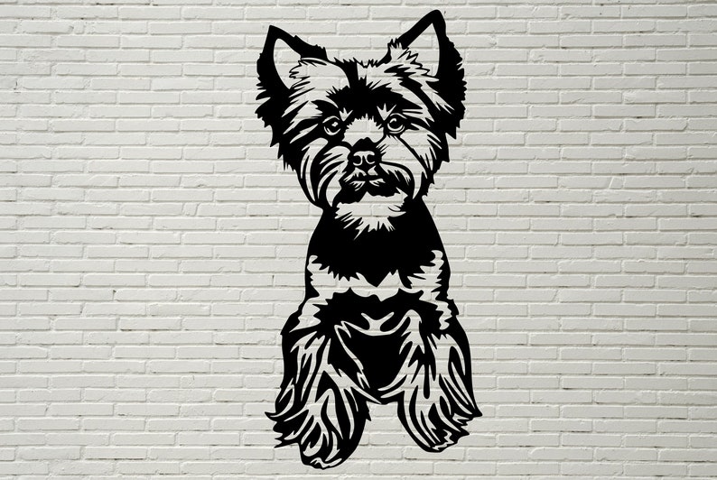 Yorkshire Terrier svg yorkie svg dog svg yorkshire svg | Etsy