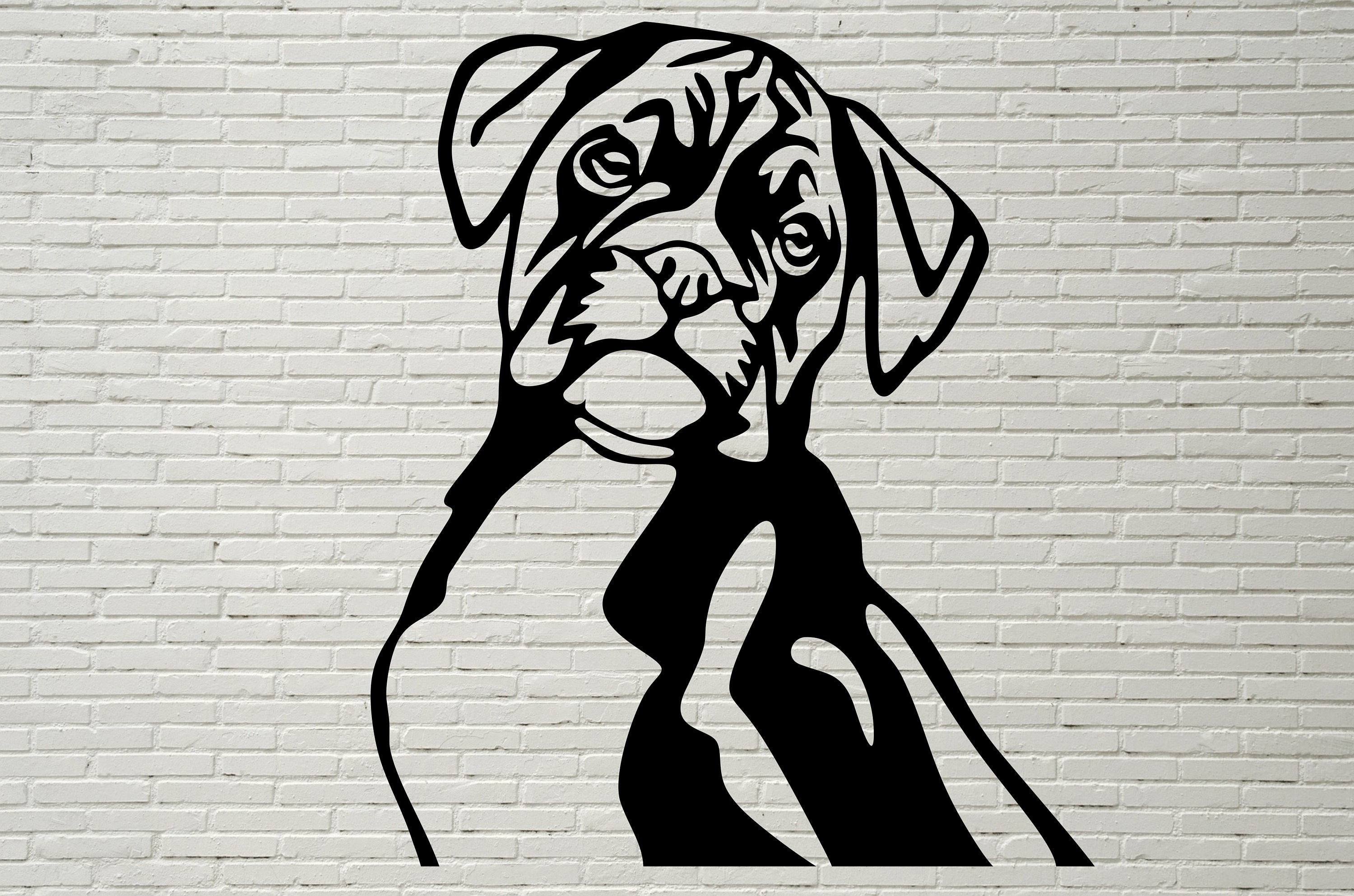 Boxer Dogs SVG Boxer Portraits Vector File SVG for Cricut - Etsy UK