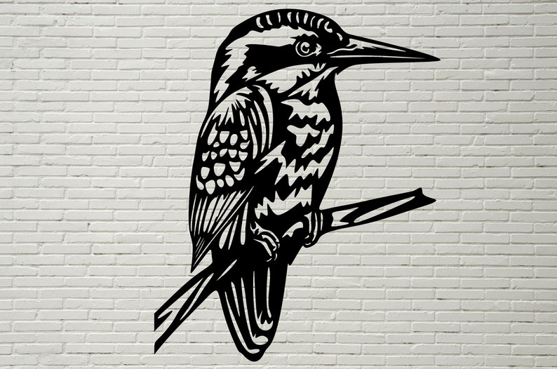 Download Exotic bird svg Kingfisher svg Silhouettes dxf file cricut | Etsy