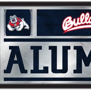 Fresno State University Alumni Wall Mirror | FSU Bulldogs
