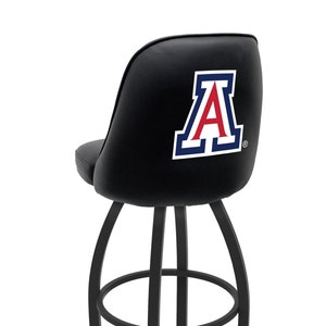 University of Arizona | Commercial Grade NCAA College Swivel Bar Stool | Grizzly Logo Bar Stool