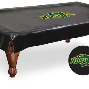 North Dakota State University NCAA Billiard Table Covers | NDSU Bison Pool Table Cover