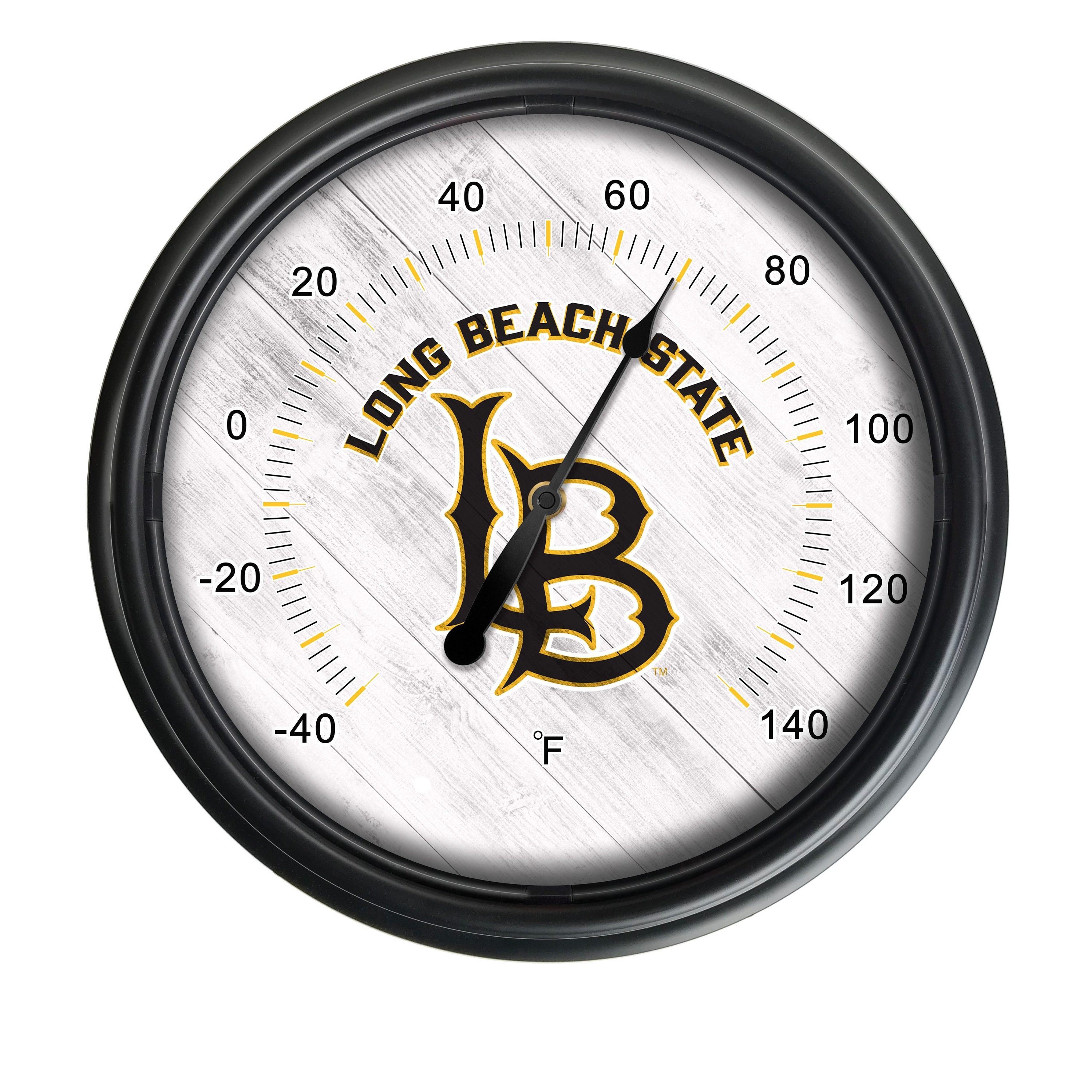 beach outdoor clock thermometer