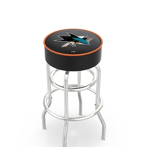 San Jose Sharks Bar Stool | Officially Licensed NHL Retro Counter Stool
