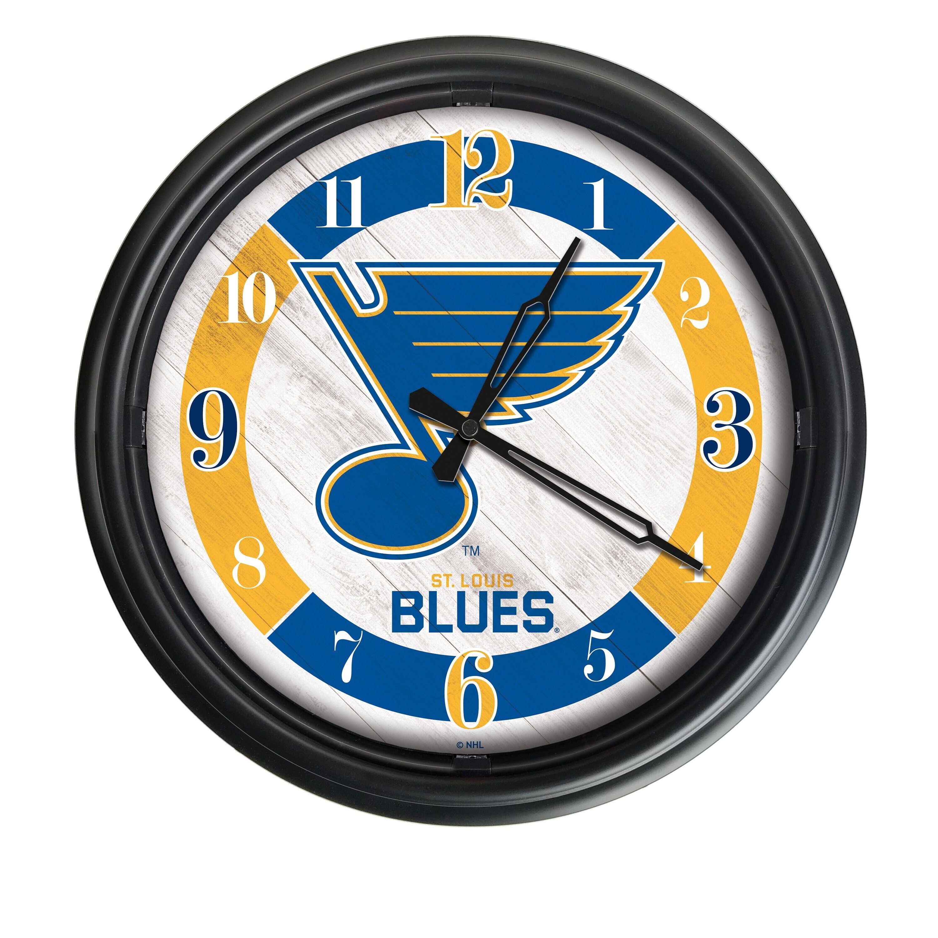 St Louis Blues 18 Neon Clock