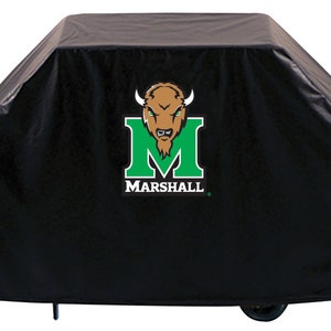 Marshall University NCAA Grill Covers | MU Thundering Herd Outdoor Patio Grill Cover